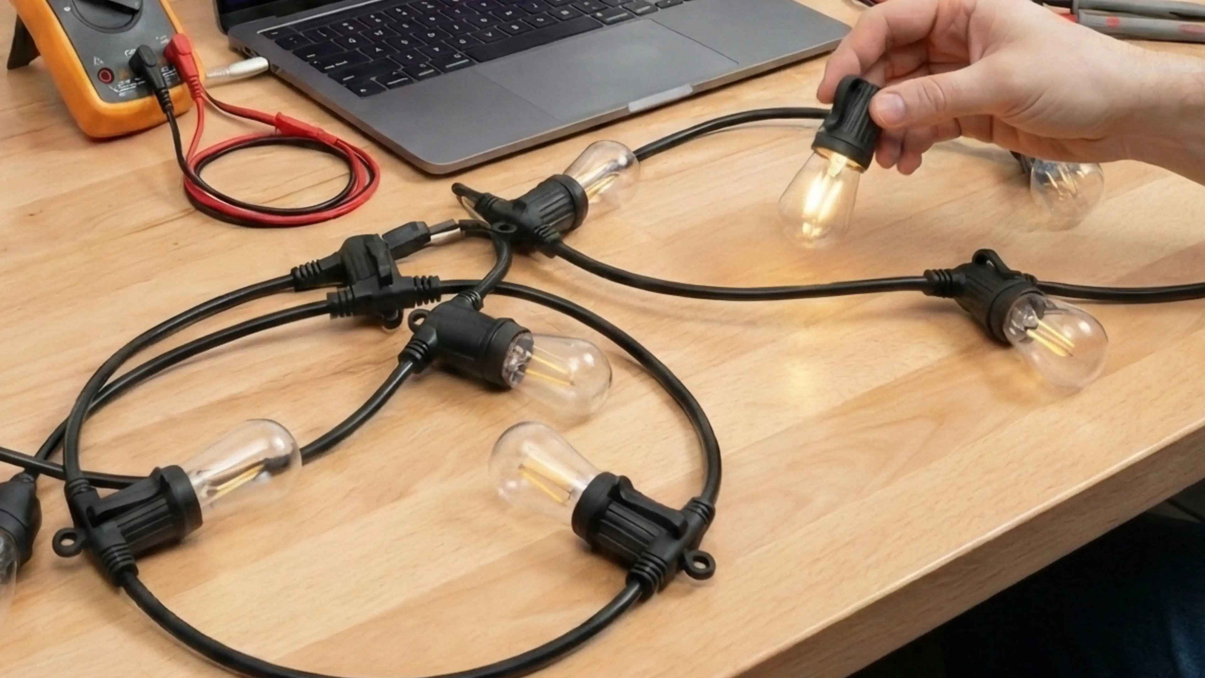 Product operations showing product testing